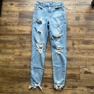 American Eagle Women’s Next Level Curvy Hi-Rise Jegging Jeans Size 2 Regular